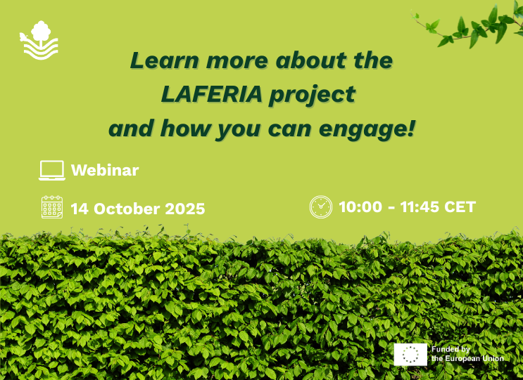 Join us for LAFERIA’s first webinar!
